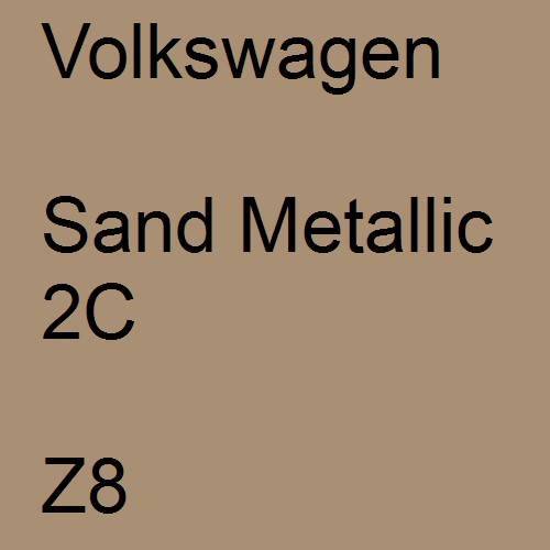 Volkswagen, Sand Metallic 2C, Z8.